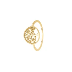 AAGAARD LIVETS TRÆ RING 8 KARAT GULD - 1800-G8-19