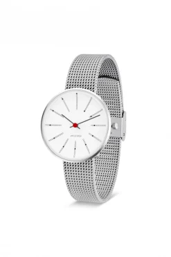 ARNE JACOBSEN DAME UR BANKERS MESH REM 34MM - 53101-1608