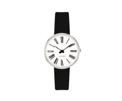 ARNE JACOBSEN ROMAN MED LÆDERREM 30 MM - 53300-1401
