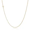 BNH ANKER FACET HALSKÆDE 8 KARAT GULD 1,4 MM BRED 60 CM - A805060F