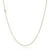 BNH HALSKÆDE ANKER FACET I 14 KARAT GULD 60 CM - A1405060F