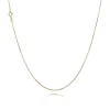 BNH HALSKÆDE 8 KARAT GULD VENEZIA 1,3 MM BRED 36 CM LANG - V813036F