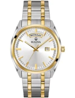 BULOVA SURVEYOR UR HERRE TOFARVET 39 MM - 98C127