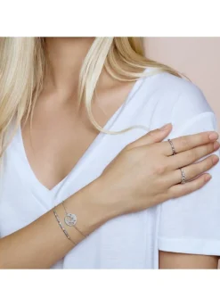 BYBIEHL JUNGLE IVY RING SØLV MED SYNTETISKE ZIRKONIA - 5-3102A-R