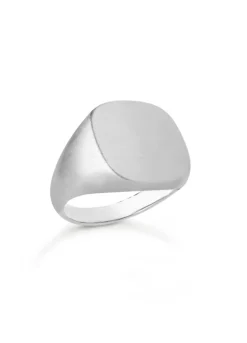 BYBIEHL SIGNET SQUARE RING SØLV - 5-4303-R