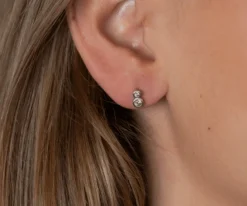 BYBIEHL STADURST STUDS 2 SØLV - 4-4601A-R