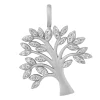 BYBIEHL TREE OF LIFE SPARKLE SØLV MED ZIRKON VEDHÆNG - 7-2502A-R