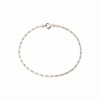 CAMILLE BRINCH SMALL ESSENTIA ARMBÅND SØLV 19 CM - SEB-19