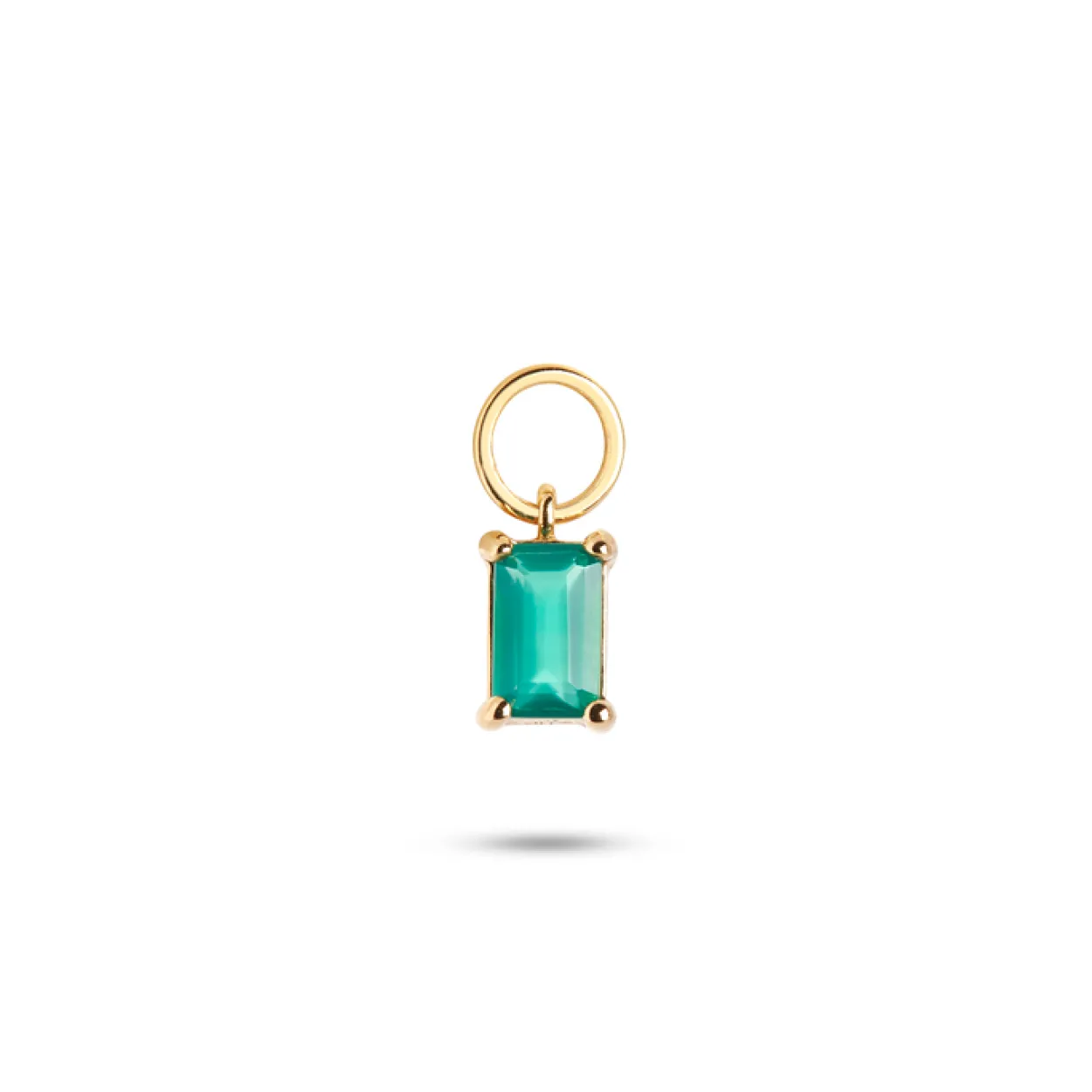 CARRÉ GEM CANDY SØLV FORGYLDT VEDHÆNG - FLH 4296 GR 1 PC