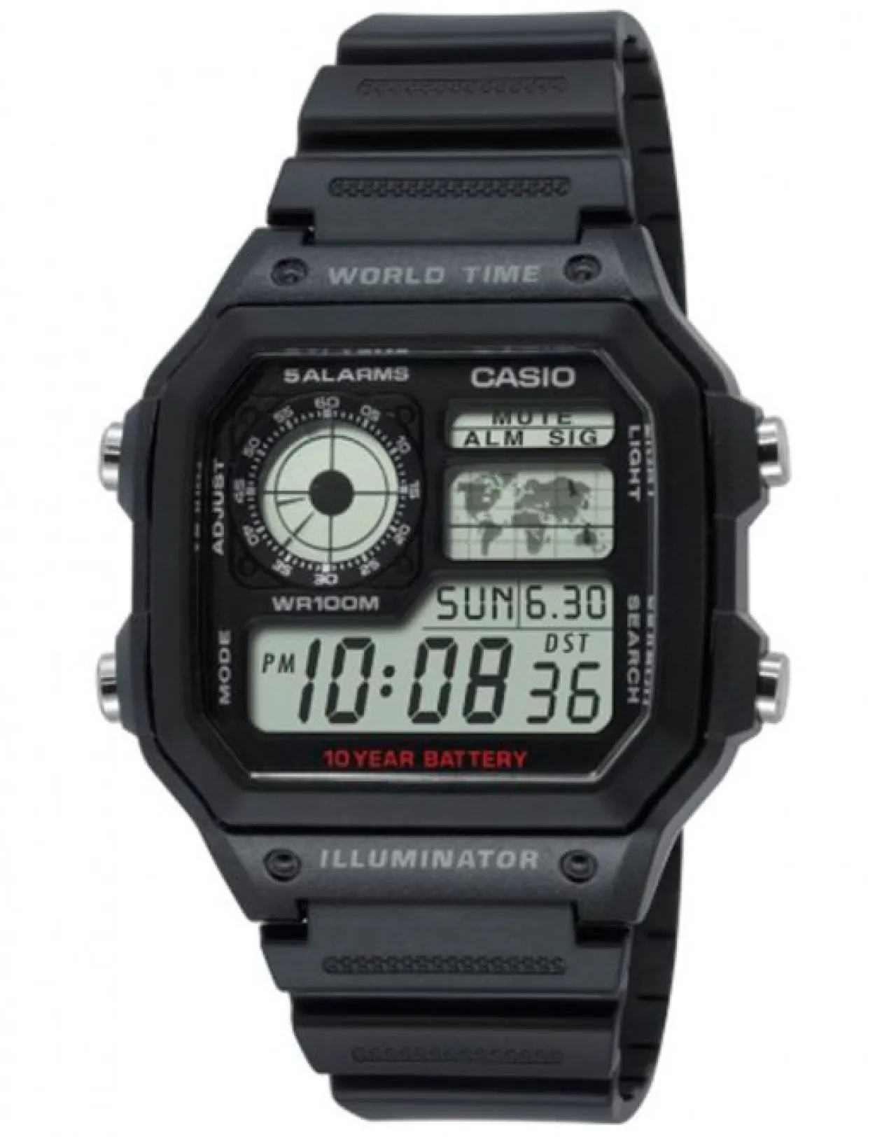 CASIO COLLECTION DIGITAL UR SORT - AE-1200WH-1AVEF