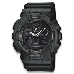 CASIO G-SHOCK HERRE UR I SORT MED DIGITAL OG ANALOG