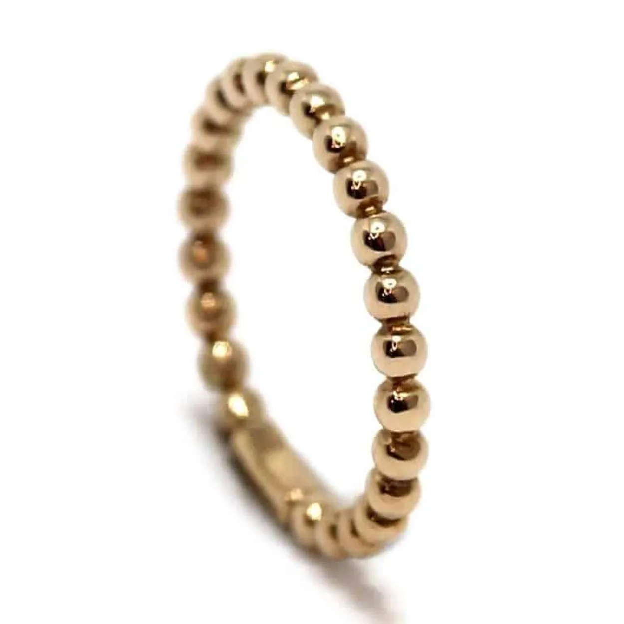 CHRISTOFFERSEN JEWELLERY KUGLERING 8 KARAT GULD - 5002088-3