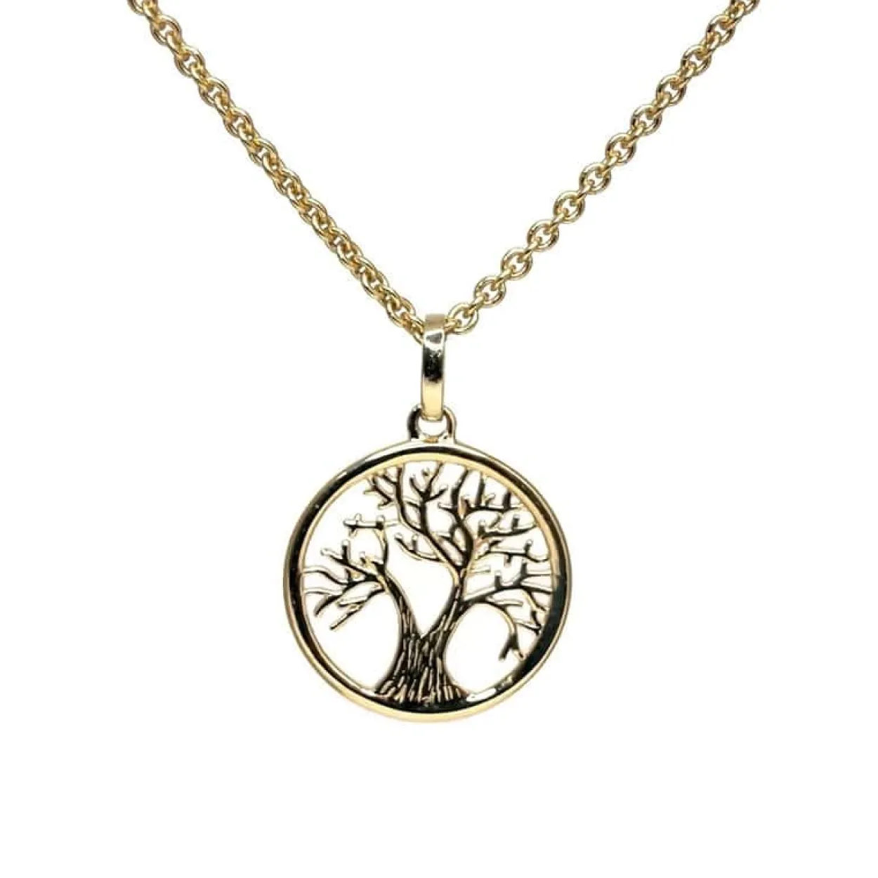 CHRISTOFFERSEN JEWELLERY LIVETS TRÆ VEDHÆNG 8 KARAT GULD - 4001543-3