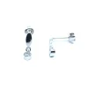 CHRISTOFFERSEN JEWELLERY ØRERINGE SØLV MED ZIRKONIA - W3061370