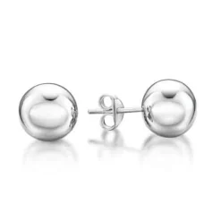 CHRISTOFFERSEN JEWELLERY ØRERINGE MED KUGLE PÅ 6 MM - 3010256