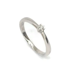 CHRISTOFFERSEN JEWELLERY RING CARLA 14 KARAT HVIDGULD - 5001241-585H