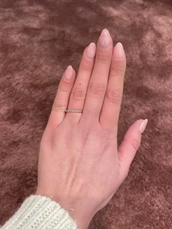 CHRISTOFFERSEN JEWELLERY SØLV RING SNOET UDEN STEN - 5011270