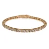 CHRISTOFFERSEN JEWELLERY TENNISARMBÅND 14 KARAT GULD MED 5,31 CARAT BRILLANTER - 9000016
