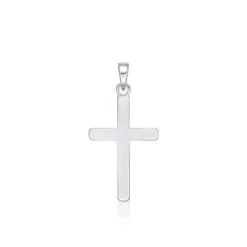 CHRISTOFFERSEN JEWELLERY VEDHÆNG SØLV KORS - 4010094