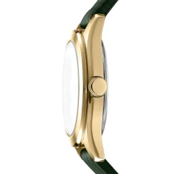 DKNY ASTORIA LOGO UR DAME MED GRØN LÆDERREM - DK1L033L0025