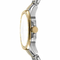DKNY BROOKLYN MINI UR DAME STÅL OG GULD FARVET MED LÆNKE - DK1L013M0095