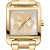 DKNY CITY MAXI UR DAME GULD FARVET MED LÆNKE - DK1L001M0045