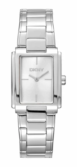DKNY EVERYDAY UR DAME FIRKANTET I STÅL - DK1L121M0045