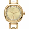 DKNY EVERYDAY UR DAME GULD FARVET MED LÆNKE - DK1L139M0035
