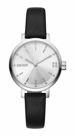 DKNY SOHO GLITZ UR DAME I STÅL - DK1L038L0015