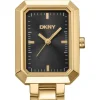DKNY UPTOWN MIDI UR DAME GULD FARVET MED LÆNKE - DK1L009M0015