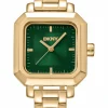 DKNY URBAN UR DAME FIRKANTET GULD FARVET MED LÆNKE - DK1L124M0045