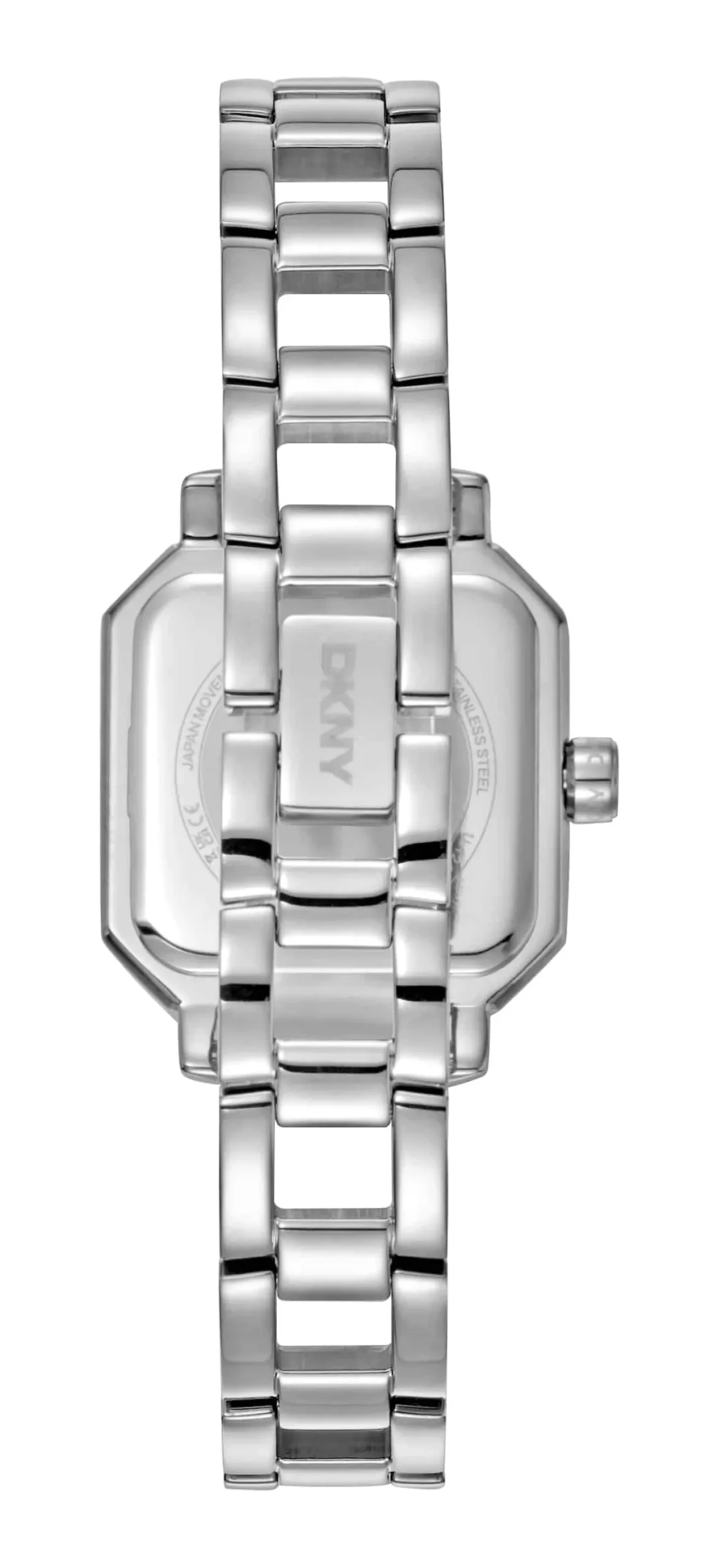 DKNY URBAN UR DAME FIRKANTET I STÅL MED LÆNKE - DK1L124M0015