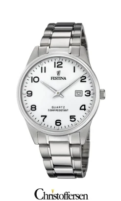 FESTINA CLASSIC UR HERRE MED TAL - F20511/1