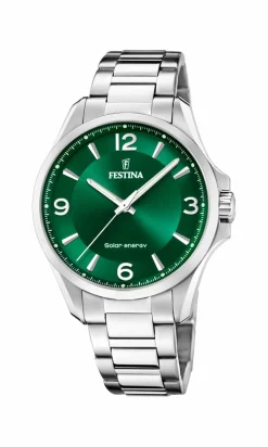 FESTINA HERRE UR SOLAR GRØN - F20656/3