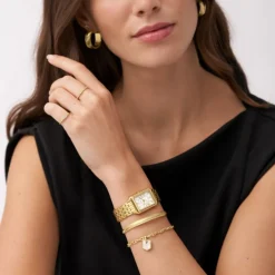 FOSSIL RAQUEL DAME GULD LÆNKE - ES5220