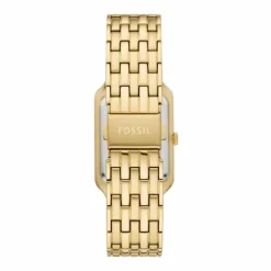 FOSSIL RAQUEL FIREKANTET UR DAME GULD FARVET - ES5304