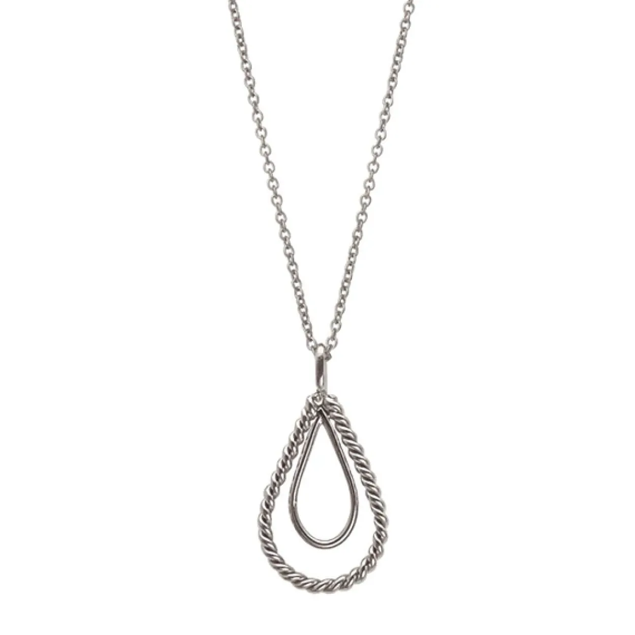 HEIRING BRAIDED VEDHÆNG SØLV - 52-5-02RH