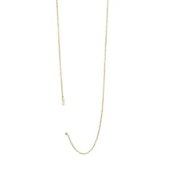 HEIRING MULTI CHAIN SØLV FORGYLDT 42 CM - 53-4-71FG