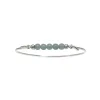 HERING MULTI BANGLE STØRRELSE M ARMBÅND MED AQUAMARIN - 53-4-08RH