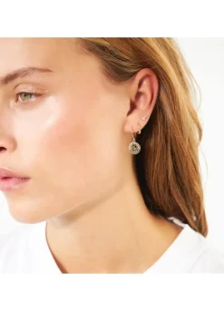 JULIE SANDLAU SIGNATURE ØRERINGE 14 KARAT GULD - YG14-HKS574