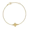 LUND COPENHAGEN 8 KARAT GULD ARMBÅND MED DAGMARKORS - 3011183