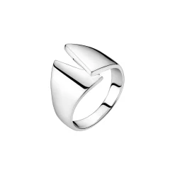 LUND COPENHAGEN SØLV RING GLAT - 9071131