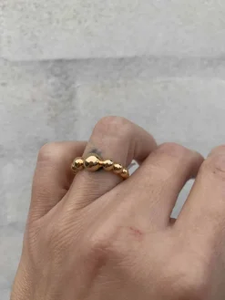 MADS Z BIG BALL RING 14 KARAT GULD - 1540078