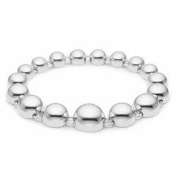 MADS Z BIGGEST BALL ARMBÅND SØLV MED KUGLER - 2150077