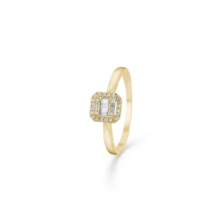 MADS Z ELIZABETH RING 14 KARAT MED 0,18CT WESSELTON SI - 1541031