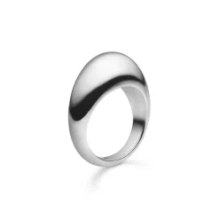 MADS Z ELLIPSE SØLV RING - 2140039