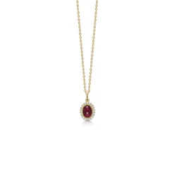 MADS Z ROYAL RUBY VEDHÆNG 14 KARAT MED RUBIN OG 0,12 CT WESSELTON SI - 1534032