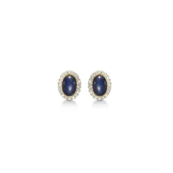 MADS Z ROYAL SAPPHIRE ØRERING 14 KARAT GULD - 1514031