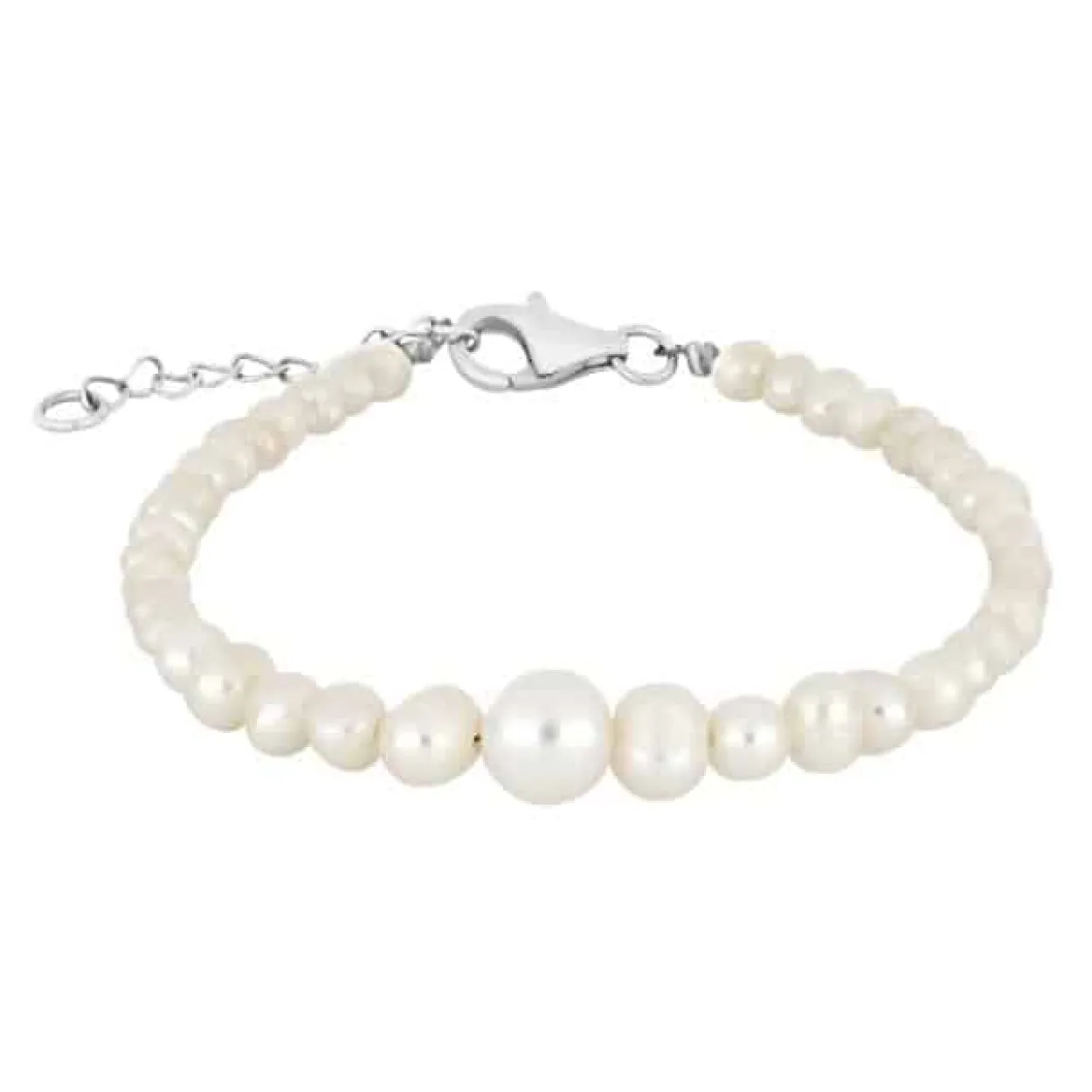 NORDAHL JEWELLERY ARMBÅND MED FERSKVANDS PERLE - 80890140920