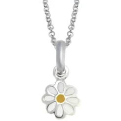 NORDAHL JEWELLERY HALSKÆDE MED DAISY BLOMST - 80691380900
